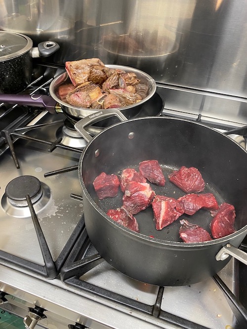 Red wine short-ribs photo