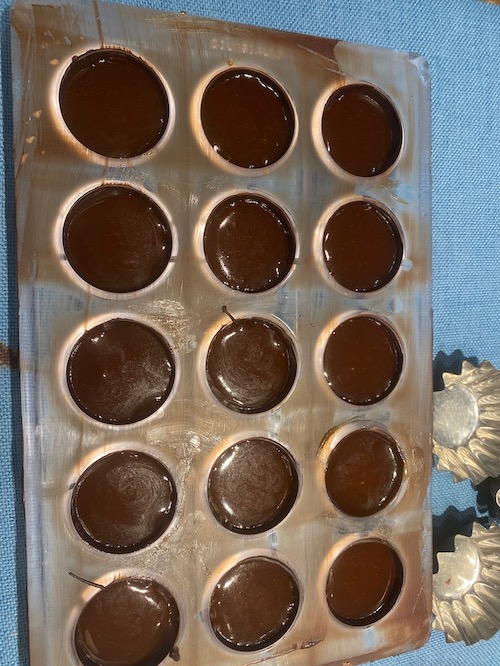 chocolate bonbons photo