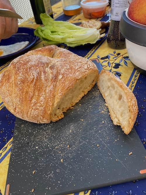 no knead bread photo