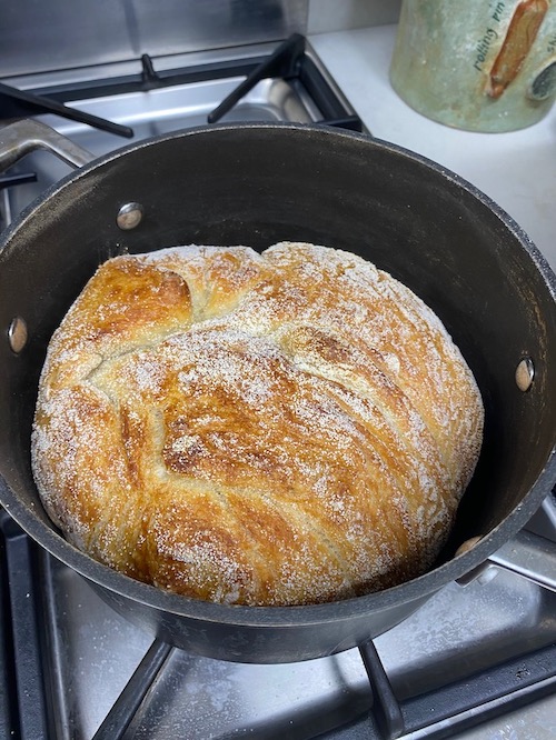 no knead bread photo
