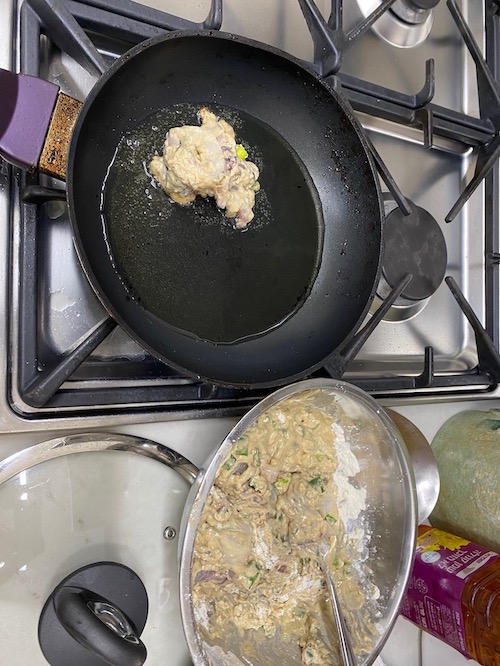 squid scallion pancakes photo